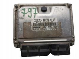 Audi A4 S4 B5 8D Kit centralina motore ECU e serratura 0281011210-