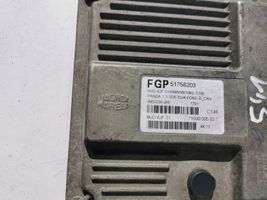 Fiat Panda 141 Kit centralina motore ECU e serratura 51758203