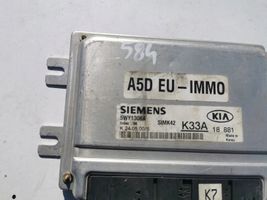 KIA Rio Kit calculateur ECU et verrouillage 5WY1308A