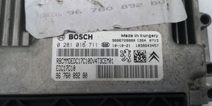 Peugeot 206+ Komputer / Sterownik ECU i komplet kluczy 