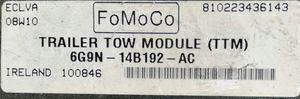 Ford Galaxy Kit calculateur ECU et verrouillage 6M2J19H378AB