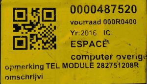 Renault Espace I Juego de cerradura y set ECU del motor 282751208R