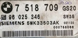 BMW 3 E21 Komputer / Sterownik ECU i komplet kluczy 7518709