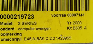 BMW 3 E21 Komputer / Sterownik ECU i komplet kluczy 1423955