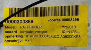 Nissan Pathfinder R51 Komputer / Sterownik ECU i komplet kluczy 330843X02C