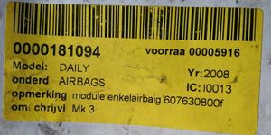 Iveco Daily 30.8 - 9 Komputer / Sterownik ECU i komplet kluczy 607630800F