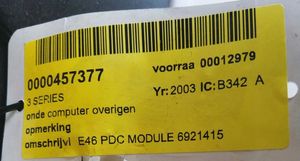 BMW 3 E21 Komputer / Sterownik ECU i komplet kluczy 6921415