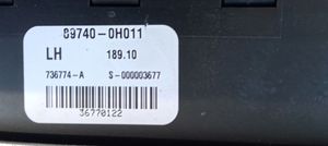 Toyota Aygo AB10 Kit centralina motore ECU e serratura 89740-0H011