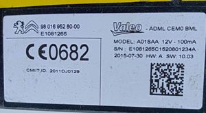 Citroen C4 Aircross Aizdedzes ECU komplekts 9801695280