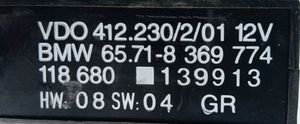 BMW 3 E21 Modulo di controllo comandi vocali 8369774