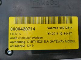 Ford Fiesta Komputer / Sterownik ECU i komplet kluczy D1BT14D212LA