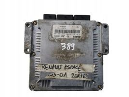 Renault Espace I Juego de cerradura y set ECU del motor 0281011103