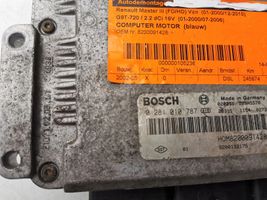 Renault Master I Komputer / Sterownik ECU i komplet kluczy 0281010787