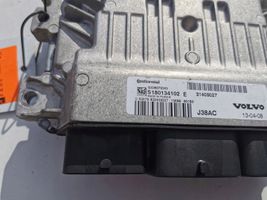 Volvo V60 Komputer / Sterownik ECU i komplet kluczy 31405027