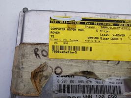 Rover 45 Kit calculateur ECU et verrouillage 0281001895