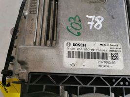 Renault Master I Komputer / Sterownik ECU i komplet kluczy 0281032885--