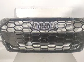 Audi A5 Maskownica / Grill / Atrapa górna chłodnicy 8W6853651BL