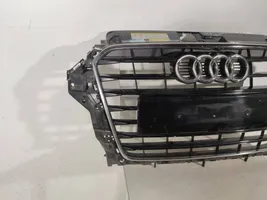 Audi A3 S3 8V Grille calandre supérieure de pare-chocs avant 8V3853651