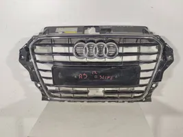 Audi A3 S3 8V Etupuskurin ylempi jäähdytinsäleikkö 8V5853651A