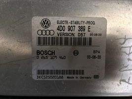 Audi A8 S8 D2 4D Aktiivijousituksen ohjainlaite (ESP) 4D0907389E