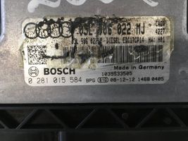 Audi A4 S4 B8 8K Engine control unit/module 03L906022MJ