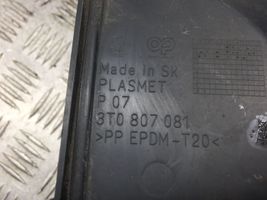 Skoda Superb B6 (3T) Ylempi jäähdyttimen ylätuen suojapaneeli 3T0807081