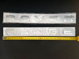 Land Rover Range Rover Evoque L538 Ražotāja plāksnīte / modeļa burti 