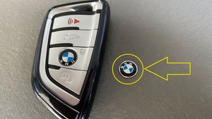 BMW X5 E70 Klucz / Karta zapłonu 66122155753