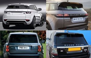 Land Rover Range Rover Velar Valmistajan merkki/mallikirjaimet RANGEROVER