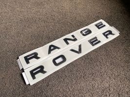 Land Rover Range Rover L322 Logo, emblème de fabricant 