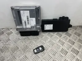 BMW 3 E90 E91 Komputer / Sterownik ECU i komplet kluczy 7809944