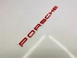 Porsche Boxster 981 Gamintojo ženkliukas 