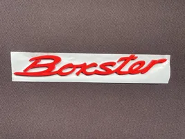 Porsche Boxster 981 Ražotāja plāksnīte / modeļa burti 