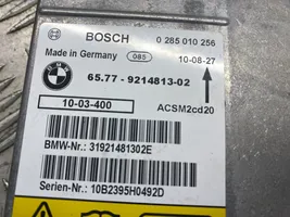 BMW X5 E70 Oro pagalvių valdymo blokas 9214813