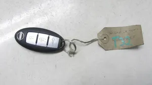 Nissan X-Trail T32 Ignition key/card 