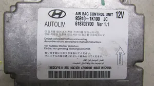 Hyundai ix20 Turvatyynyn ohjainlaite/moduuli 959101K100