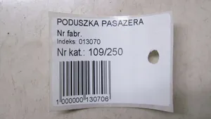 Hyundai ix20 Poduszka powietrzna Airbag pasażera 