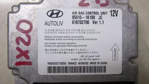 Hyundai ix20 Oro pagalvių valdymo blokas 959101K100
