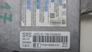 Honda CR-V Turvatyynyn ohjainlaite/moduuli 77960T1GE920M4