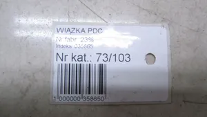 Citroen C4 Grand Picasso Wiązka przewodów czujnika parkowania PDC 9807208380