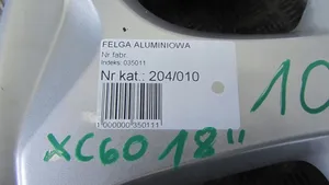 Volvo XC60 Felgi aluminiowe R18 31200371