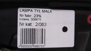 KIA Optima Takaluukun takavalot 