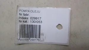 Opel Movano B Pompa dell’olio 150157688R