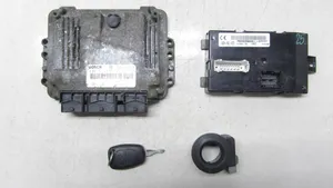 Opel Movano A Komputer / Sterownik ECU i komplet kluczy 0281011432