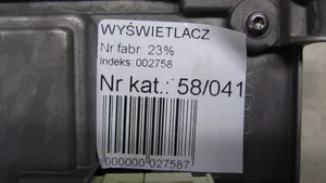 Citroen C4 Grand Picasso Monitor / wyświetlacz / ekran 9805089780