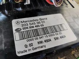 Mercedes-Benz C W203 Jednostka sterowania SAM 2035453601