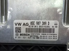 Volkswagen Golf VIII Kit centralina motore ECU e serratura 5WA937086J