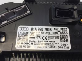 Audi Q2 - Tachimetro (quadro strumenti) 81A920790B