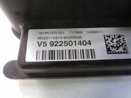 BMW 1 F20 F21 Strāvas vadības relejs 922501404