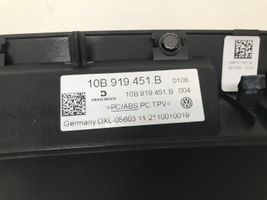 Volkswagen ID.3 Kitas prietaisų skydelis 10B919451B